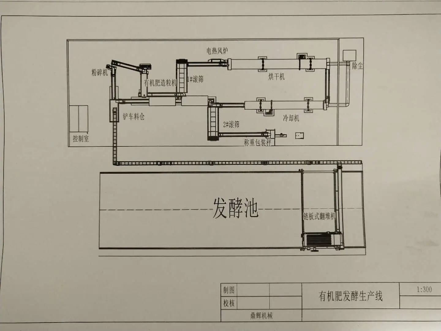 新疆喀什年产3万吨有机肥生产线